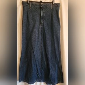 Tommy Hilfiger maxi denim skirt